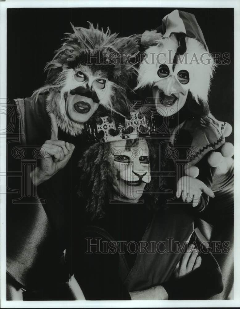 1997 Press Photo Cast of &quot;Carnival of the Animals&quot; by Texas Mime Theatre- Historic Images