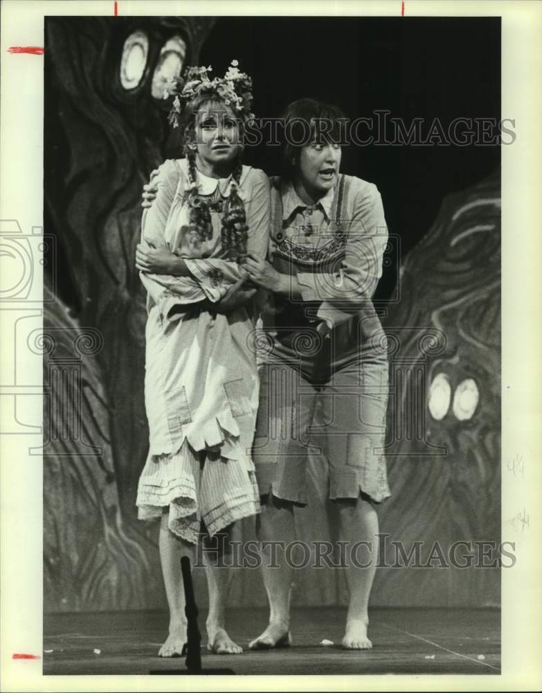 1983 Press Photo Scene from "Hansel and Gretel" by Houston Grand Opera- Historic Images
