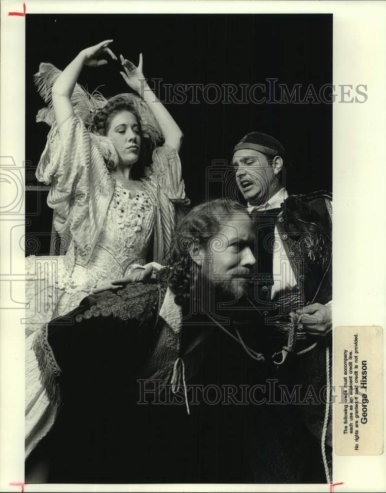 1992 Press Photo Scene from &quot;Strider&quot; by University of Houston Drama Department- Historic Images