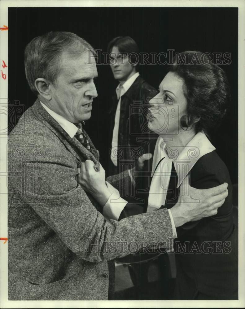 1978 Press Photo University of Houston &quot;The Skin Of Our Teeth&quot; drama production- Historic Images