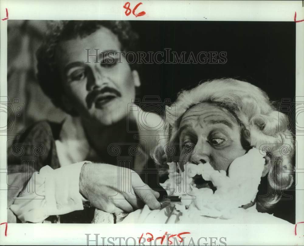 1979 Press Photo Scene from "Barber of Seville" by Texas Opera Theater- Historic Images