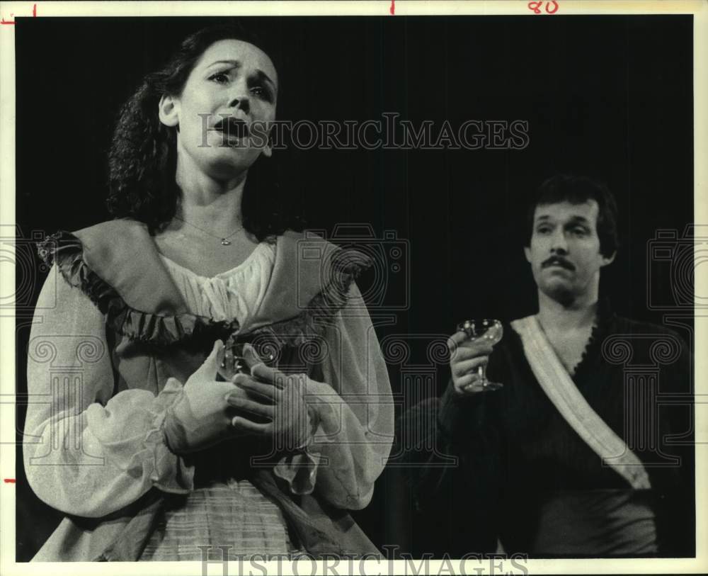 1979 Press Photo Scene from &quot;Cosi Fan Tutte&quot; by Texas Opera Theater - hca62824- Historic Images