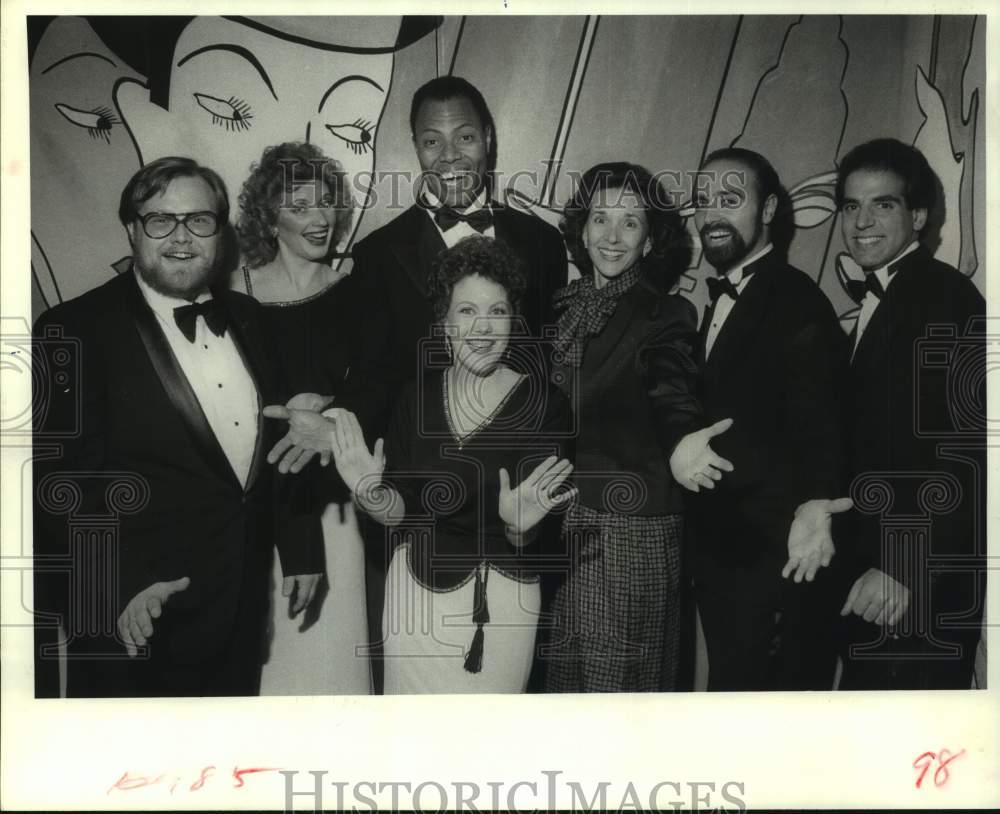 1983 Press Photo Texas Opera Theater Fascinatin' Rhythms concert at Rockefeller- Historic Images