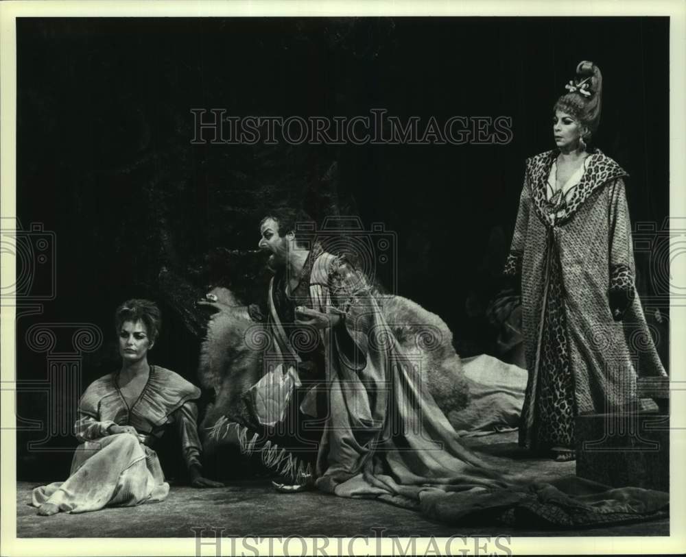 1987 Press Photo Scene from "Salome," Houston Grand Opera Production - hca62967- Historic Images