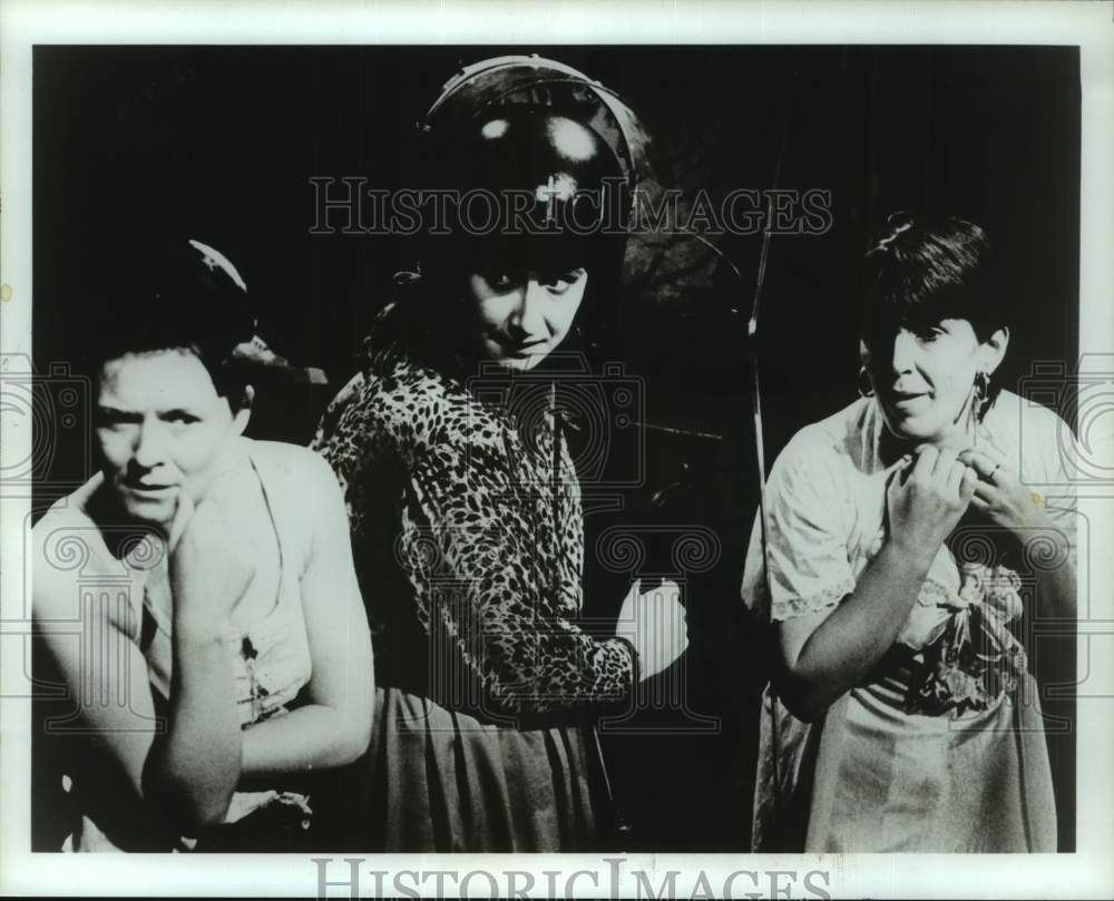 1990 Press Photo Scene from Miller Outdoor Theater "Somewhere Over the Balcony"- Historic Images