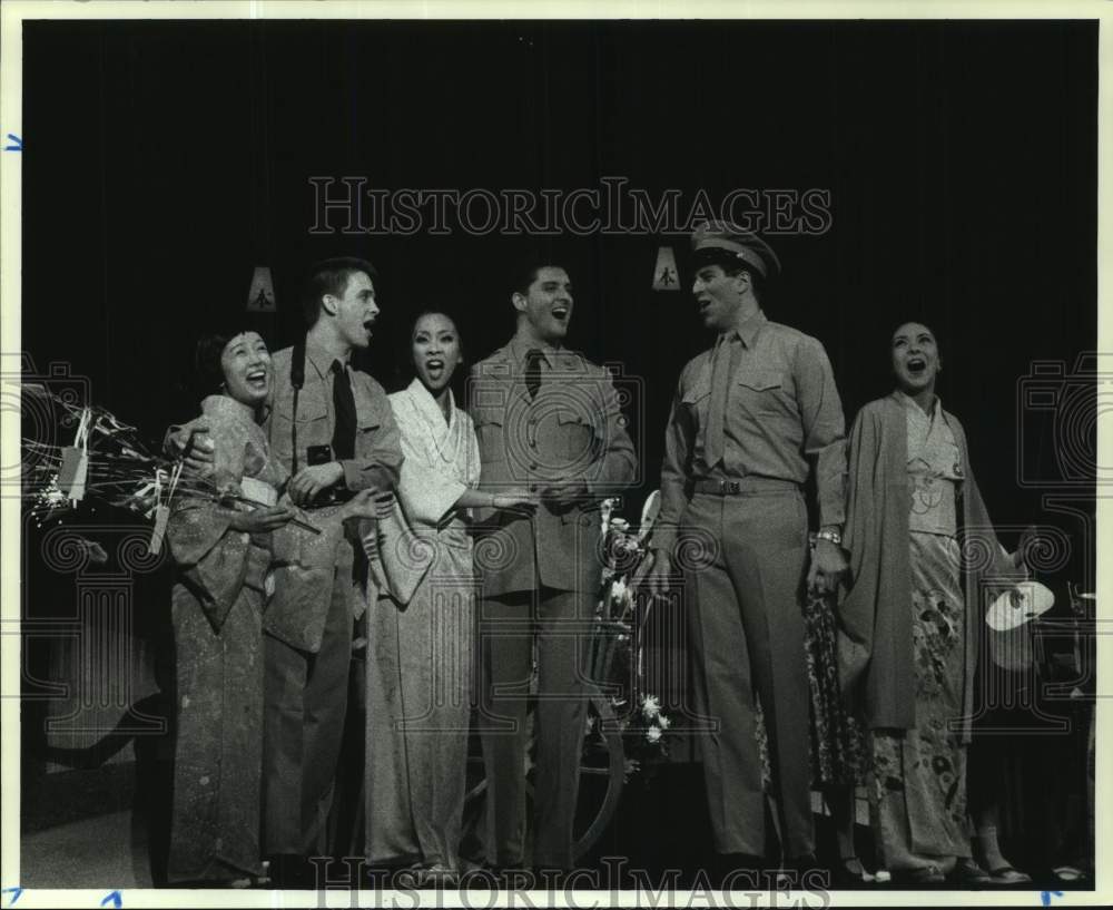 1993 Press Photo Scene from &quot;Sayonara&quot; at Theatre Under The Stars in Houston, TX- Historic Images