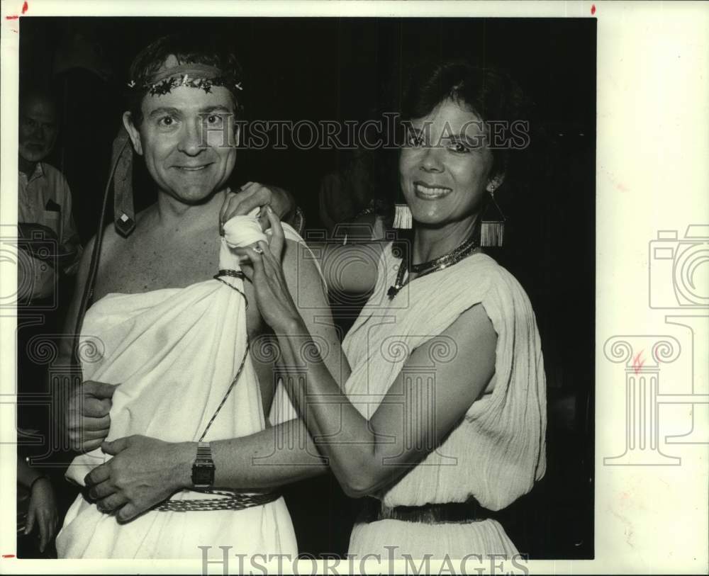 1988 Press Photo John Holly, Beverly Wilson, Theater Under The Stars, Houston- Historic Images