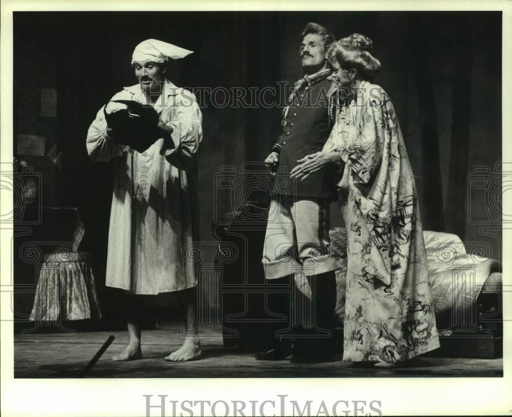 1988 Press Photo Scene From Theater Under The Stars&#39; &quot;Night Music&quot; Houston- Historic Images