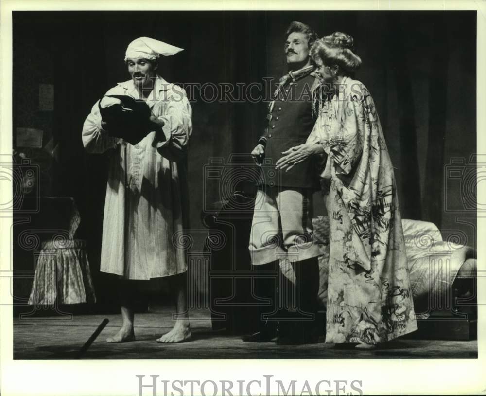 1988 Press Photo Scene From Theater Under The Stars' "Night Music" Houston- Historic Images
