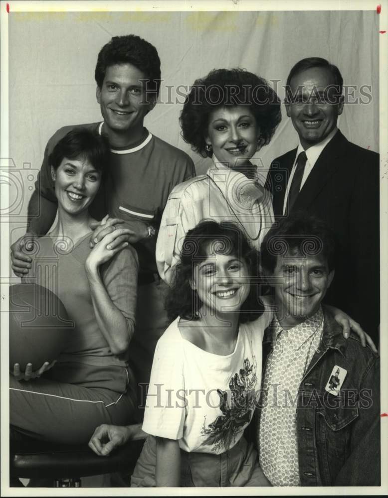 1988 Press Photo Cast of &quot;Baby&quot; by Theater Under the Stars in Houston- Historic Images