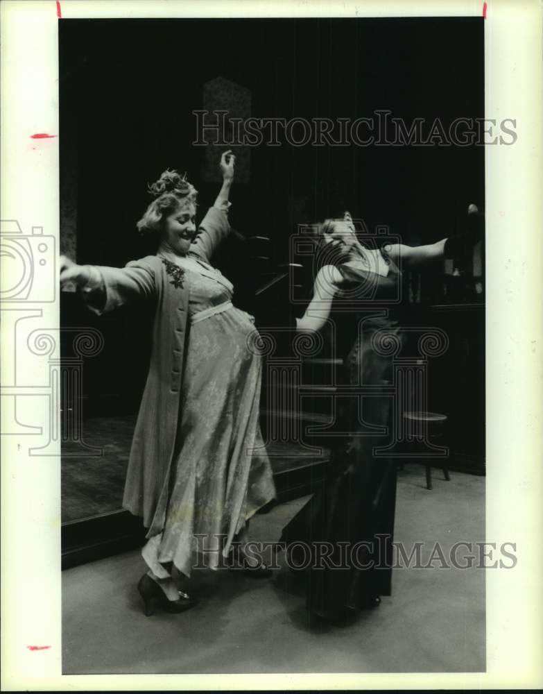 1988 Press Photo Scene from "The Lucky Spot" at Alley Theater, Houston- Historic Images