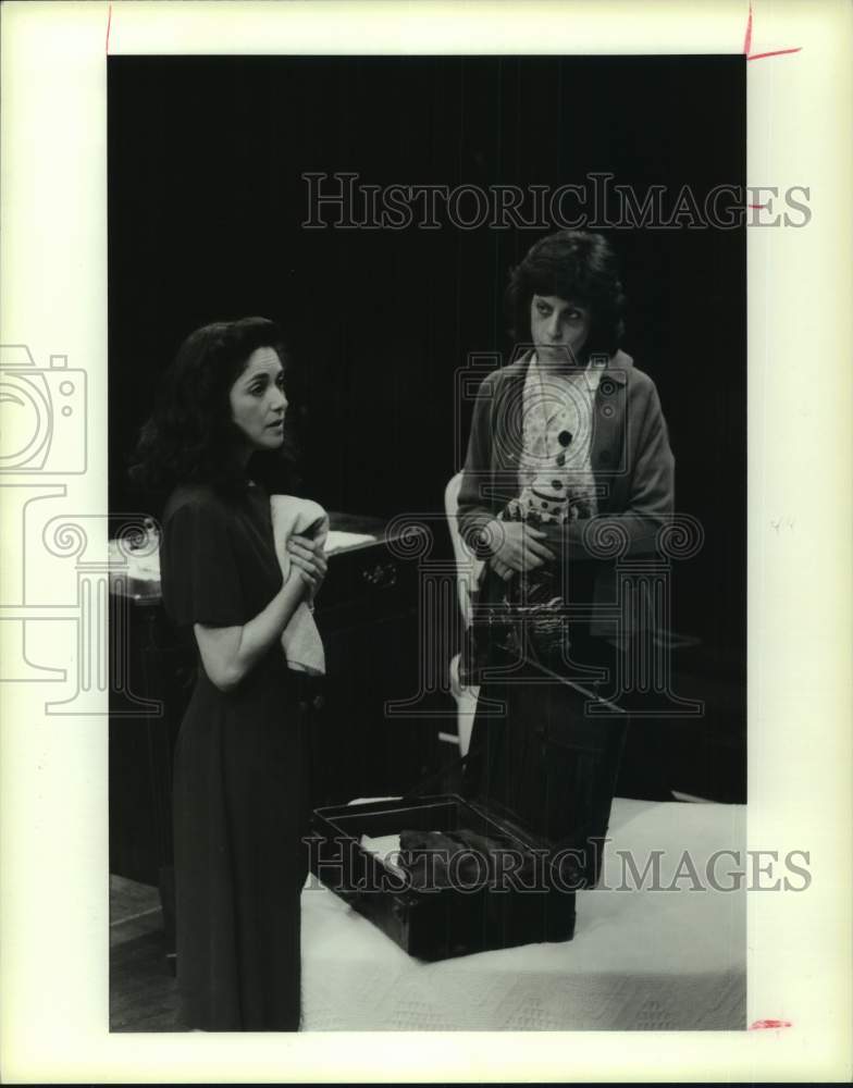 1988 Press Photo "A Shayna Maidel" production by Alley Theater, Houston- Historic Images
