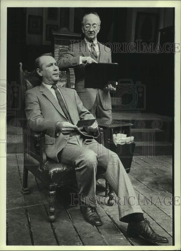 1988 Press Photo &quot;Quartermaines&#39; Terms&#39;&quot; at Nina Vance Alley Theater, Houston- Historic Images