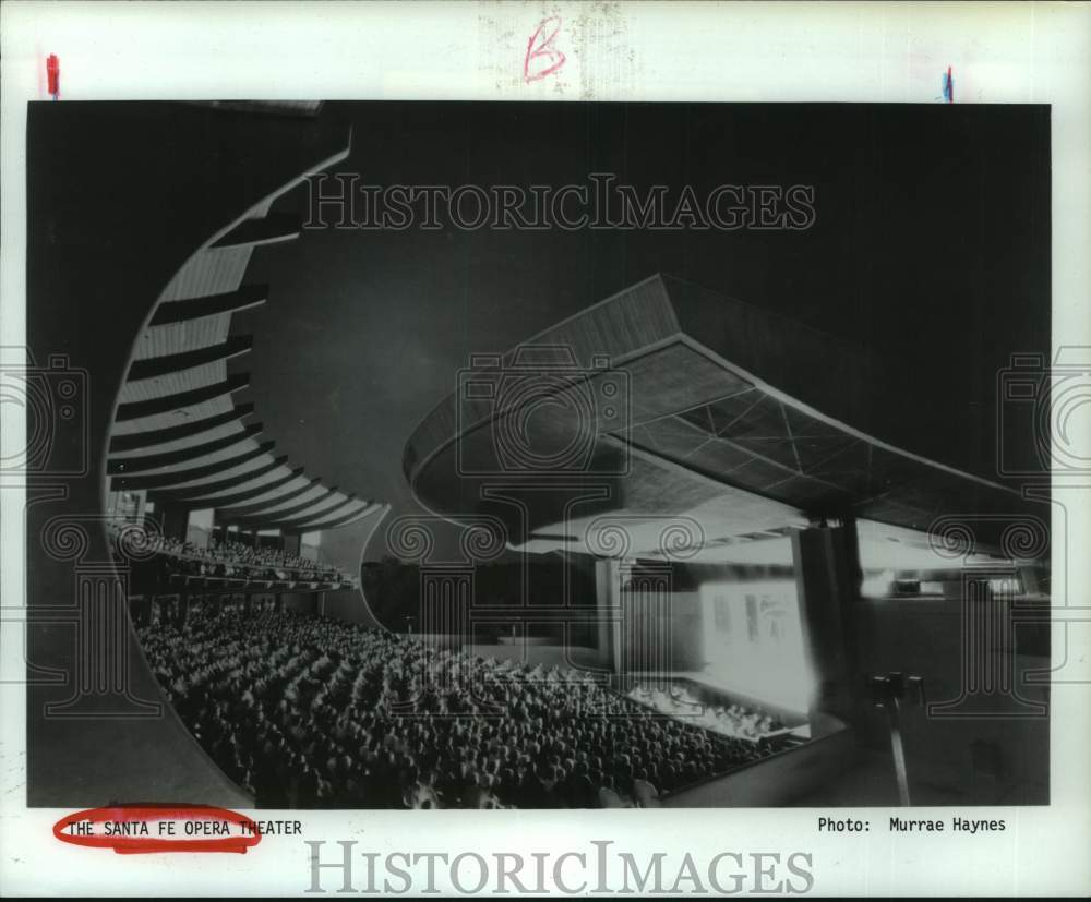1992 Press Photo Santa Fe Opera seating - New Mexico - hca63729- Historic Images