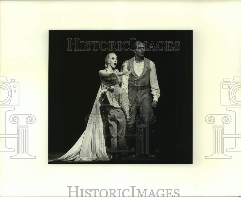 1991 Press Photo Cast Members of Santa Fe Opera's Production of "Oedipus"- Historic Images