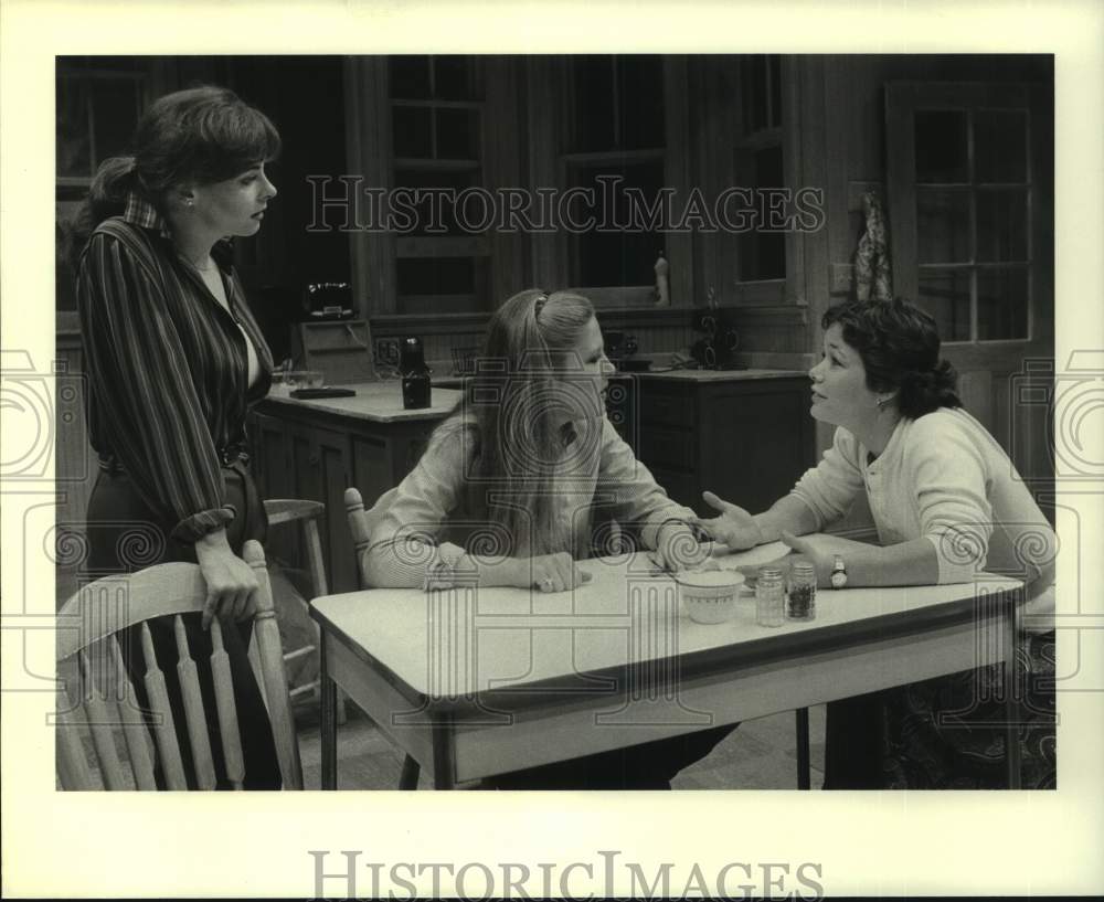 1988 Press Photo Scene Two still from an Alley Theater play - Houston- Historic Images