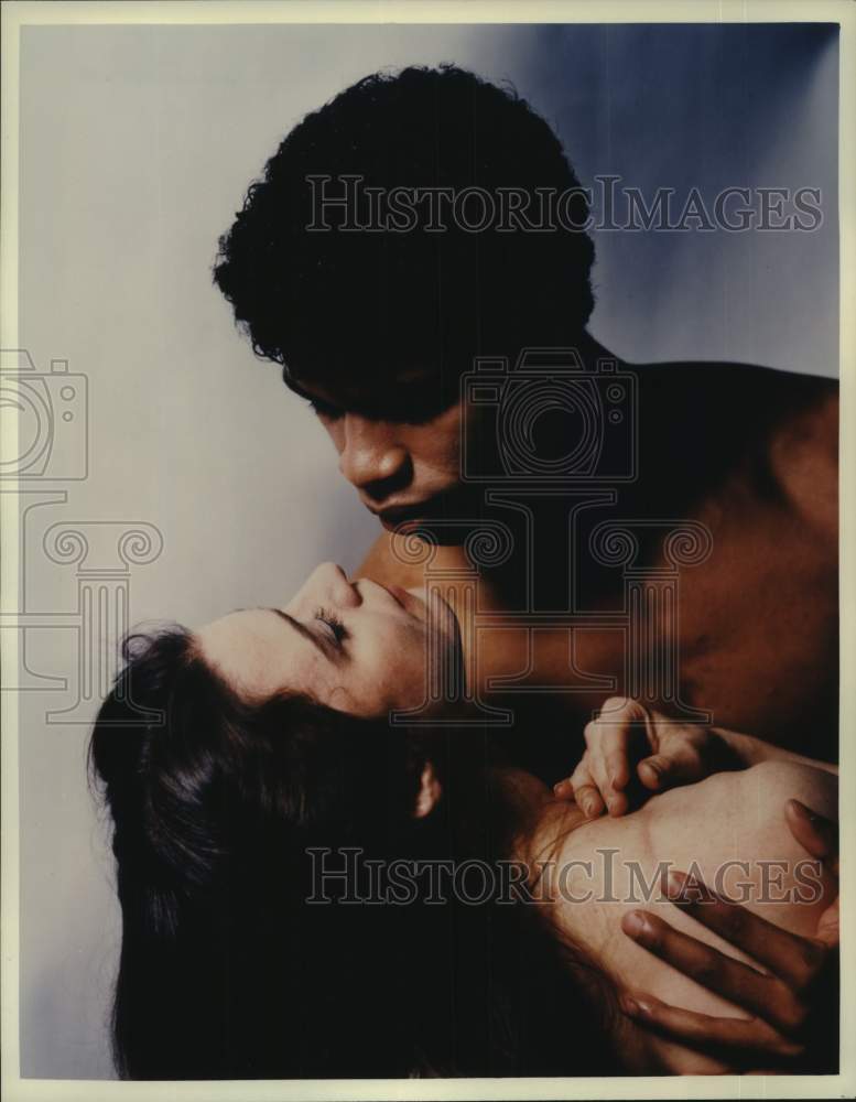 1996 Press Photo Janie Parker and Carlos Acosta as "Romeo and Juliet" in Houston- Historic Images