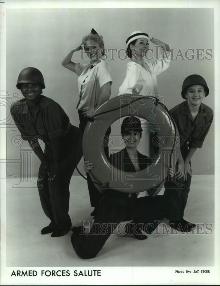 1993 Press Photo Performers of Southwest Jazz Ballet Perform in Houston- Historic Images