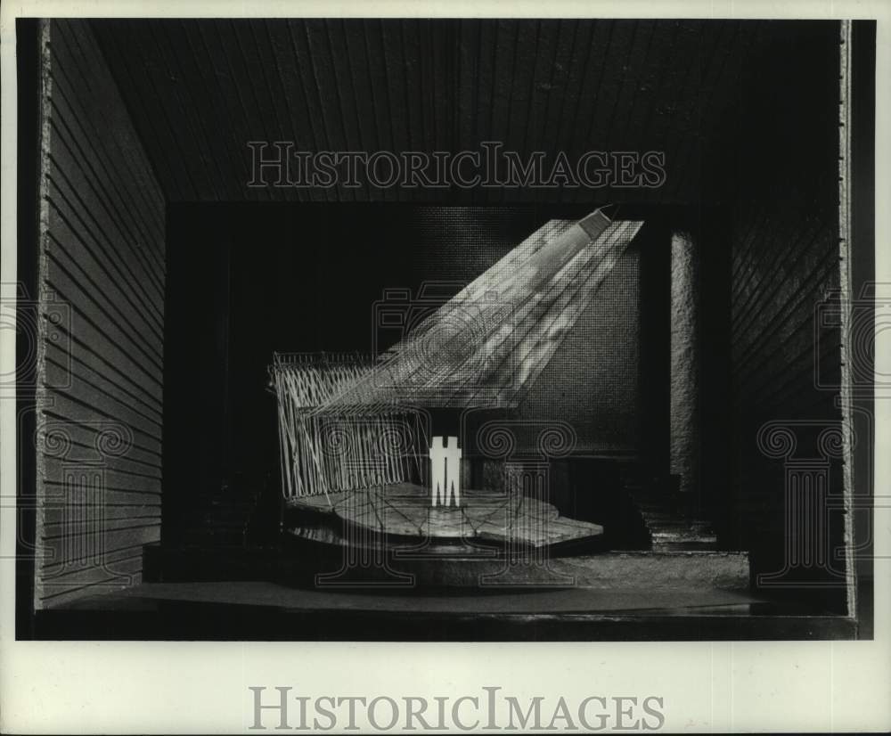 1976 Press Photo Sketch for "Otello" for Houston Grand Opera - hca64004- Historic Images