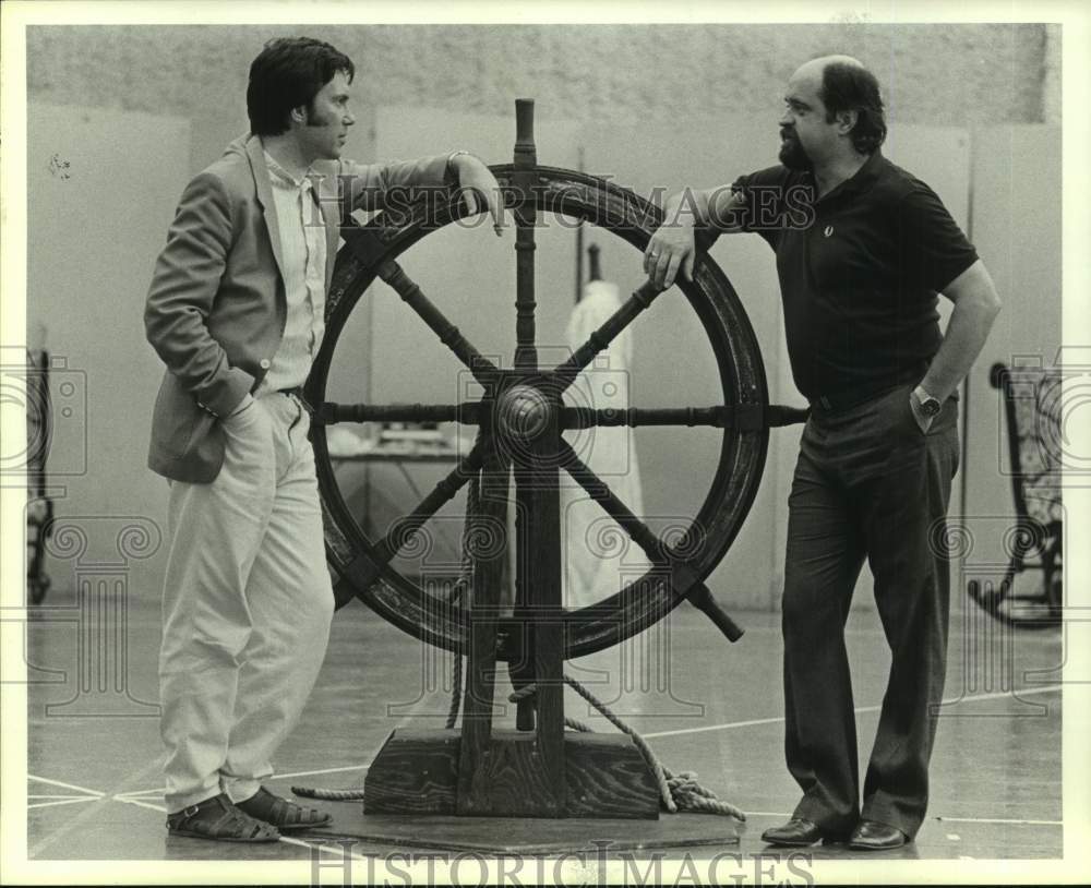 1984 Press Photo Set of Houston Grand Opera production of &quot;The Flying Dutchman&quot;- Historic Images