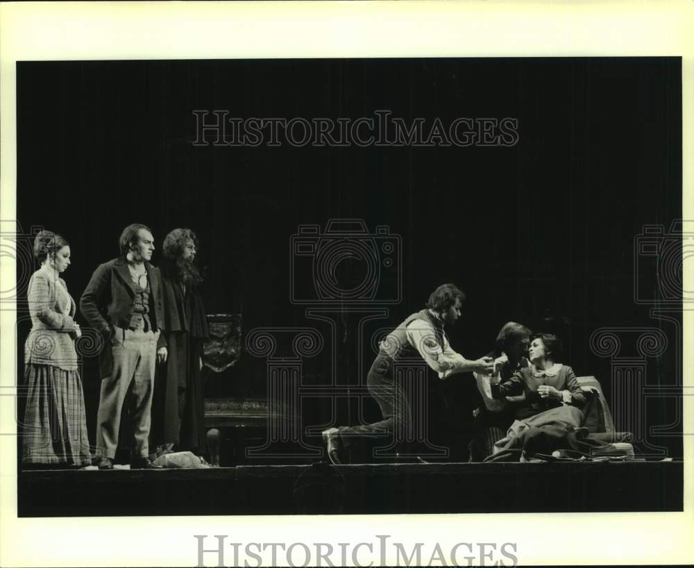 1978 Press Photo San Francisco Opera Cast of &quot;La Boheme&quot; Perform - hca64170- Historic Images