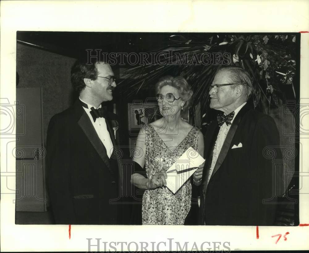 1983 Press Photo Alley Theater Gala chairmen, past and present - Houston- Historic Images