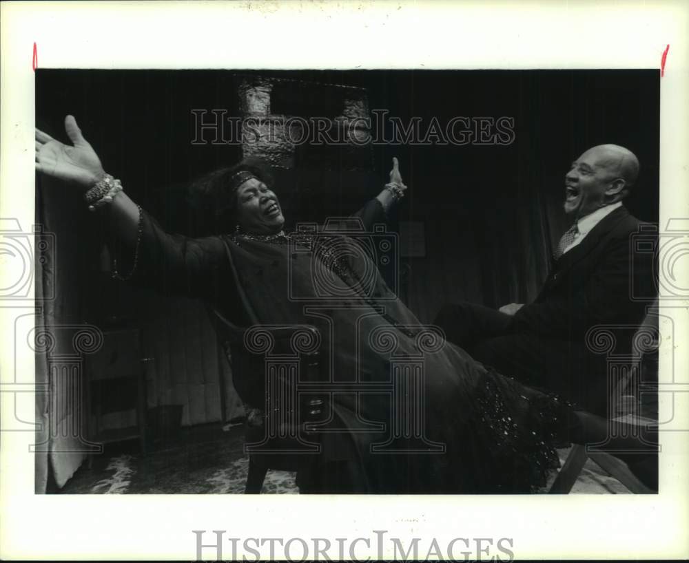 1994 Press Photo Teresa Merritt and Thomas Brimm at Alley Theater, Houston- Historic Images