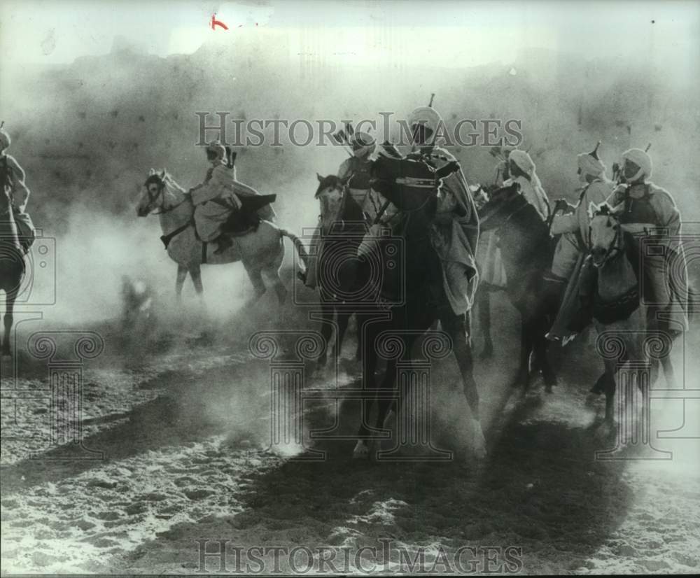 1982 Press Photo Scene from &quot;Marco Polo&quot; mini-series on NBC-TV - hca65047- Historic Images