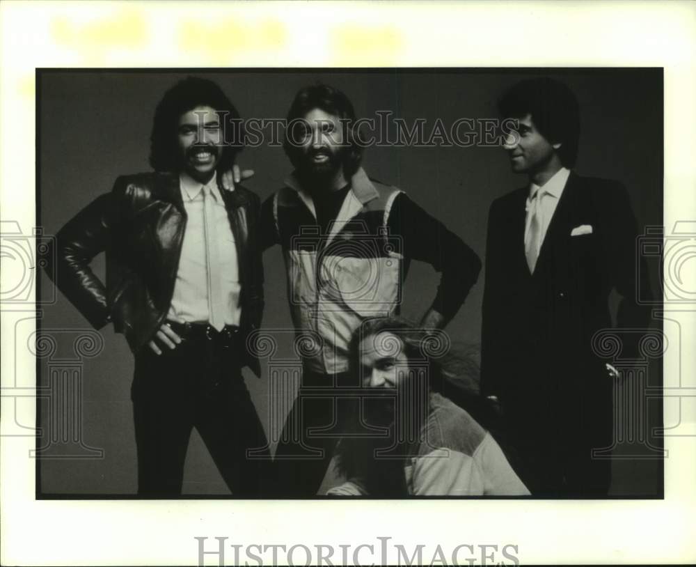 1984 Press Photo Members of the pop music group "The Oak Ridge Boys" - hca65081- Historic Images