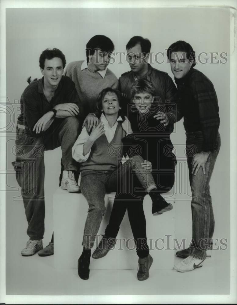 1986 Press Photo Comedy Workshop cast of "Love Me or Lease Me" in Houston- Historic Images