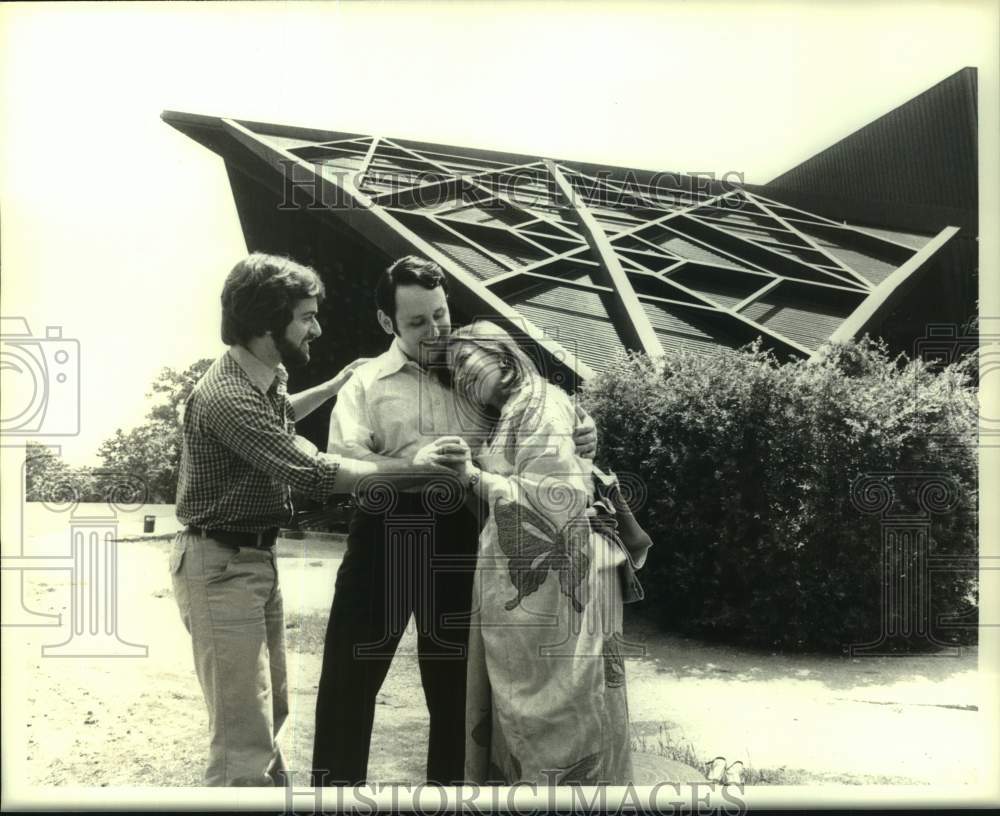 1978 Press Photo Director &amp; cast of Houston Grand Opera&#39;s &quot;Madame Butterfly&quot;- Historic Images