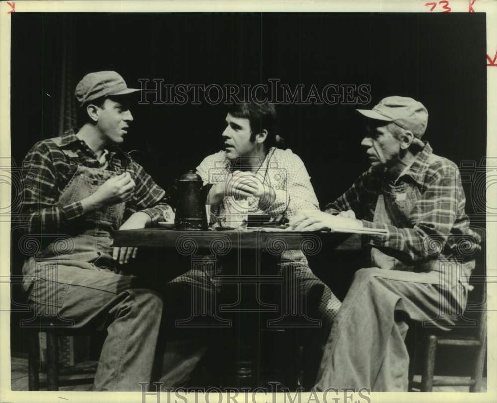 1979 Press Photo Scene from Alley Theatre&#39;s Production &quot;Artichoke,&quot; Houston, TX- Historic Images