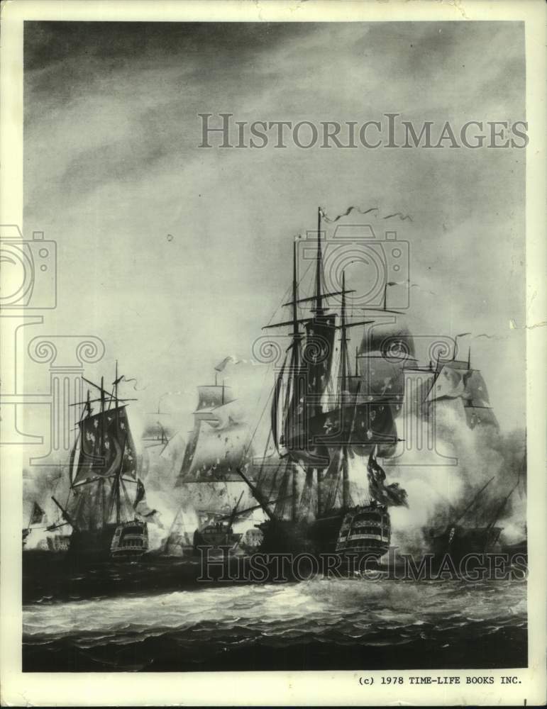 1978 Press Photo British tall ship "Formidable" in Battle of Saints - hca66081
