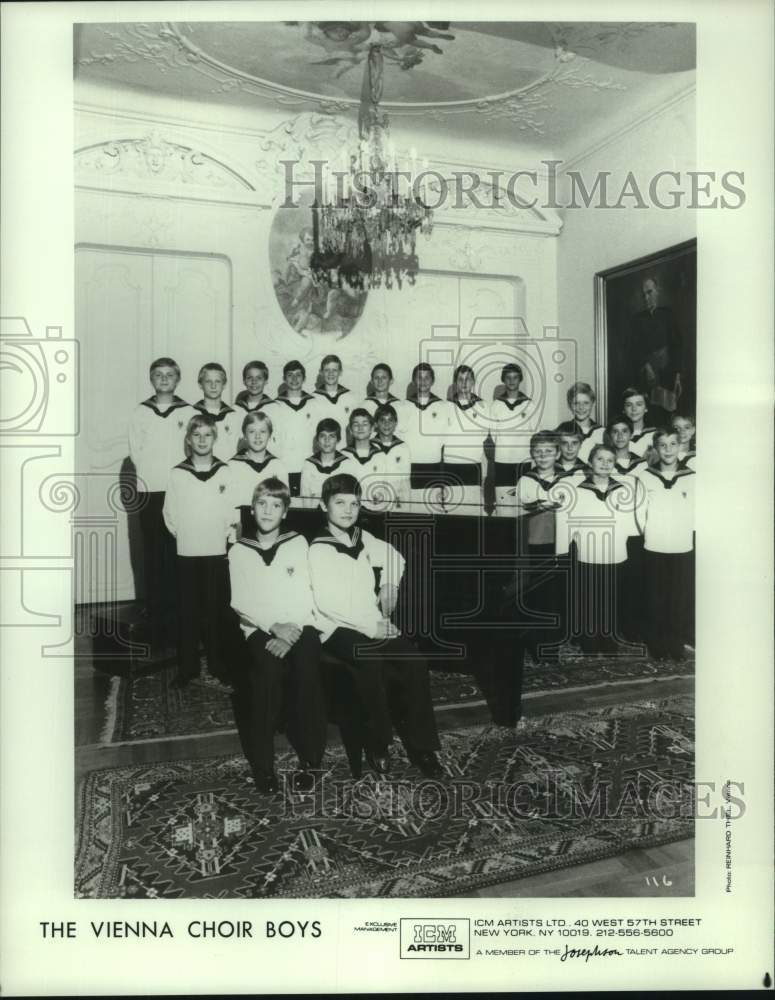 1982 Press Photo Vienna Boys Choir - hca66355- Historic Images