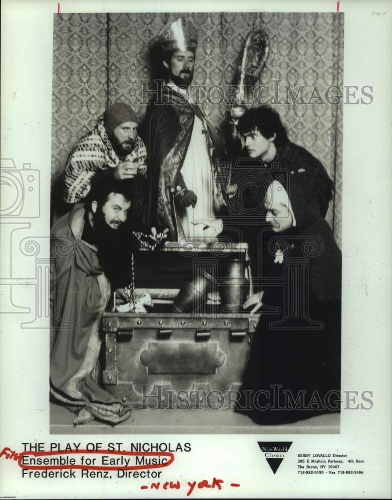 1993 Press Photo Ensemble for Early Music in New York - hca66544- Historic Images