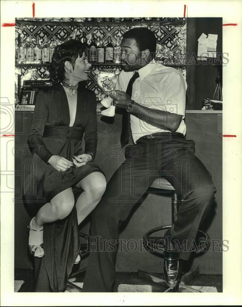 1984 Press Photo Scene from "No Place to be Somebody" at The Ensemble in Houston- Historic Images