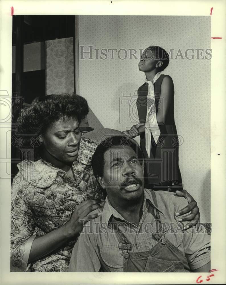 1984 Press Photo Houston&#39;s Ensemble production of &quot;The River Niger&quot; - hca66678- Historic Images