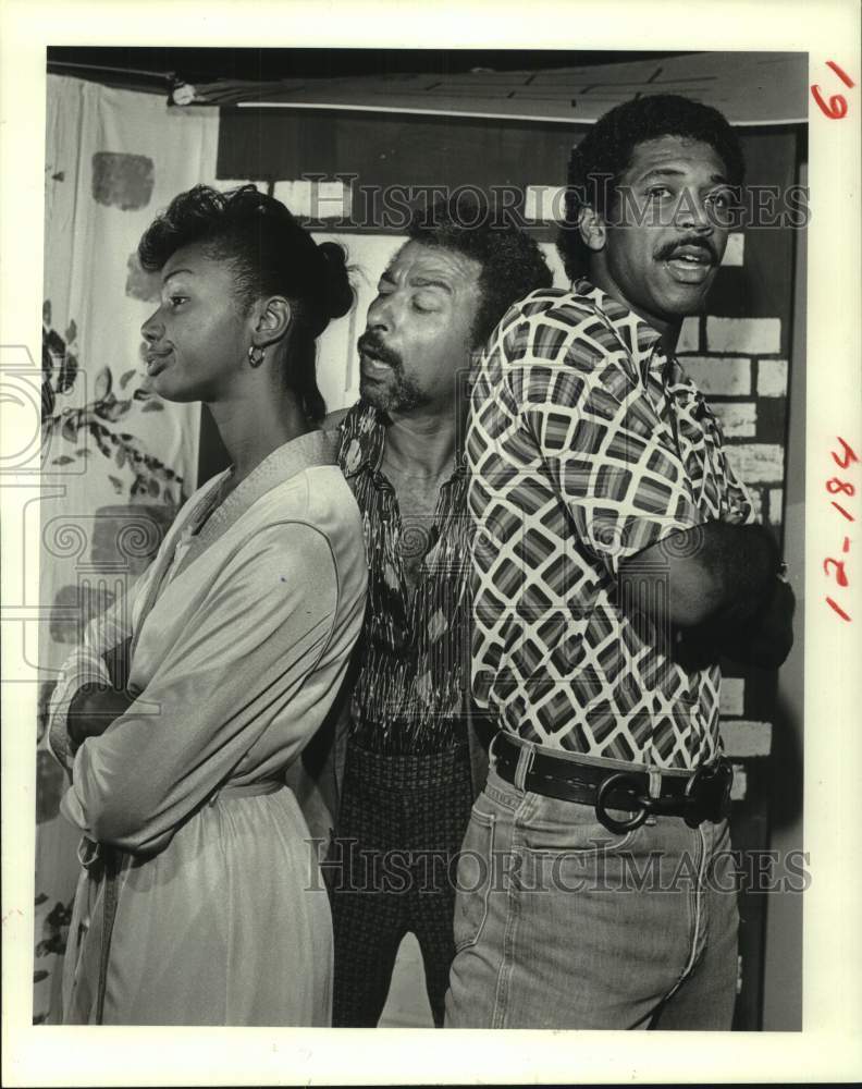 1984 Press Photo At an impasse - "It's Showdown Time" at The Ensemble, Houston- Historic Images