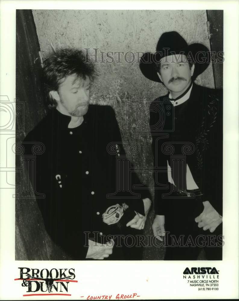 1997 Press Photo Brooks and Dunn Country Group - hca66870- Historic Images