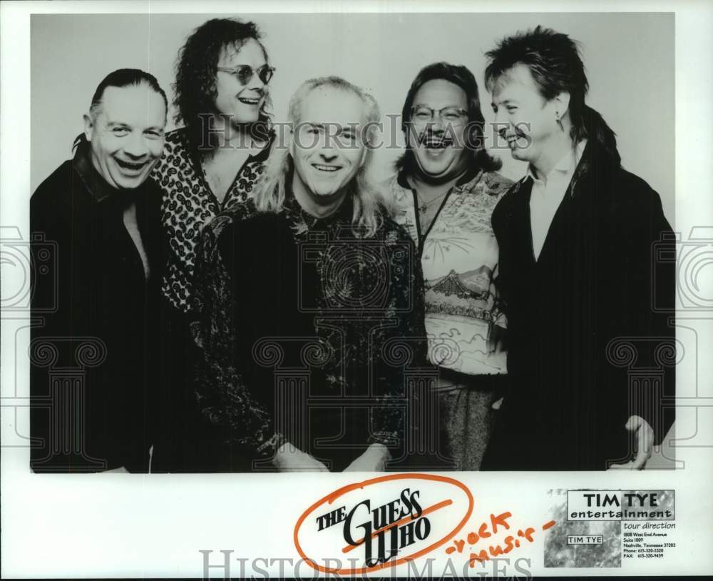 1994 Press Photo The Guess Who Canadian Rock Gand - hca67174- Historic Images