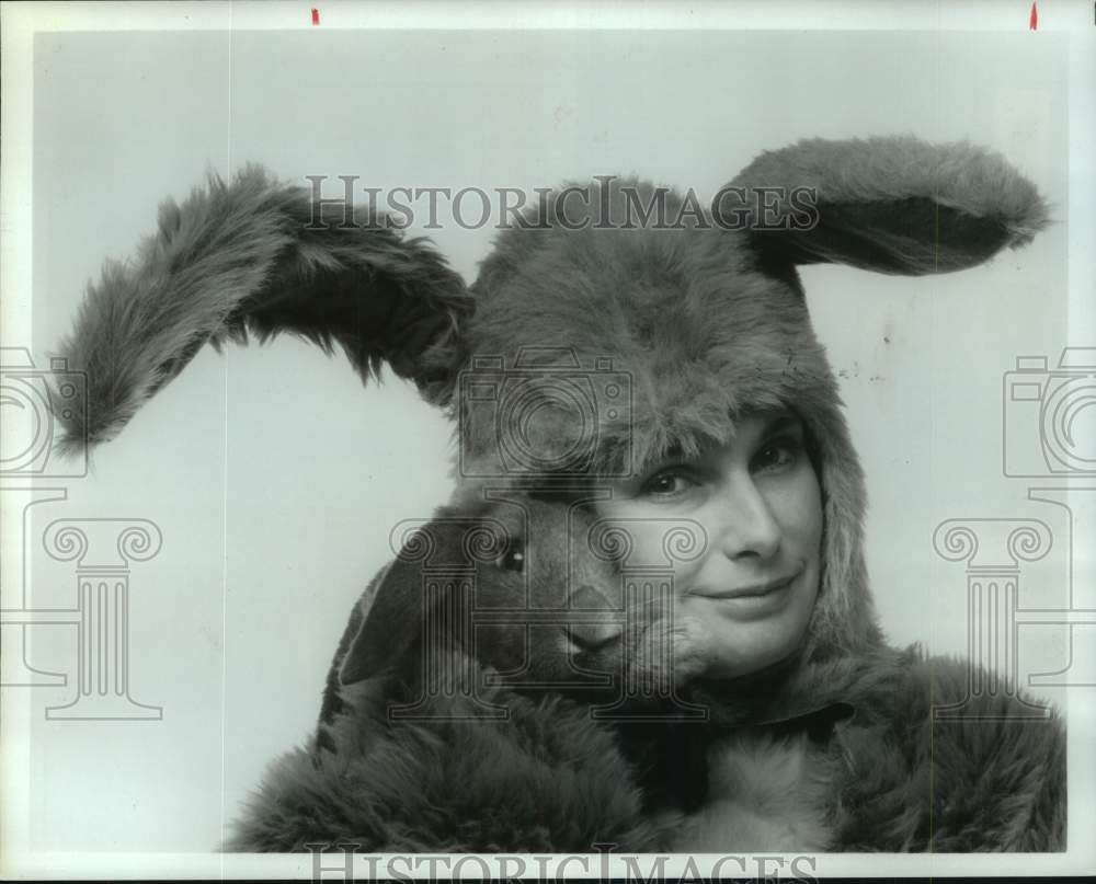 1989 Press Photo Houston's Stages Theater presents "The Velveteen Rabbit"- Historic Images