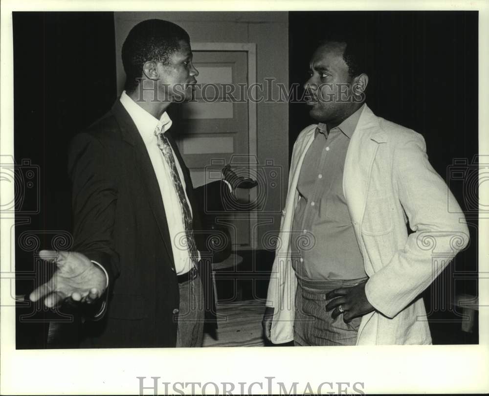 1986 Press Photo Scene from a production at The Ensemble Theater, Houston- Historic Images