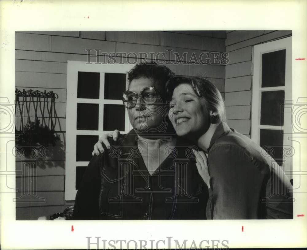 1987 Press Photo Edna Oliver Auguilard & Polly McIntyre in "Homeland"- Historic Images