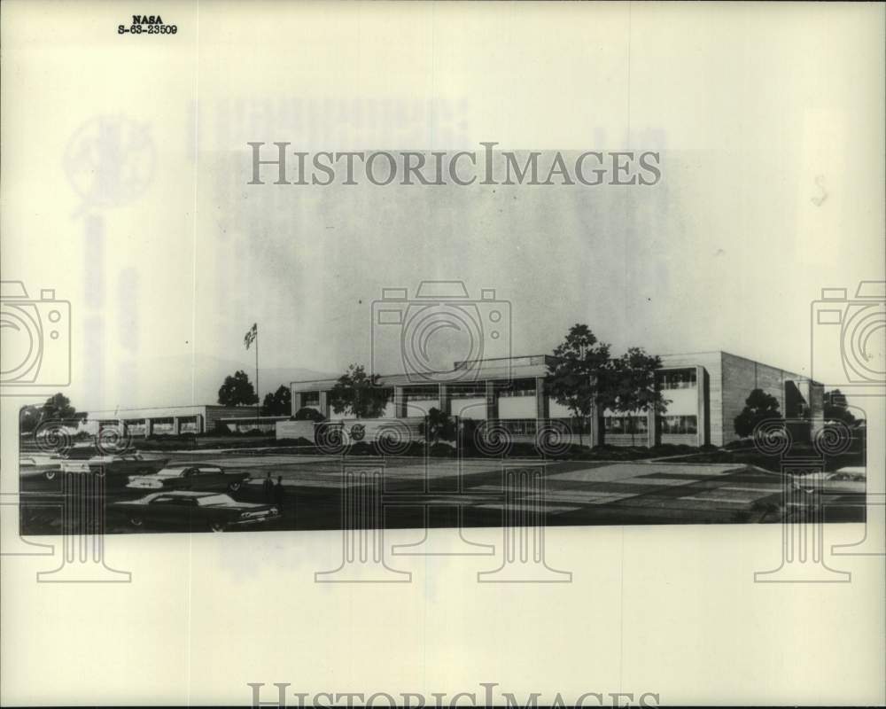1963 Press Photo White Sands Missile Range project buildings in New Mexico