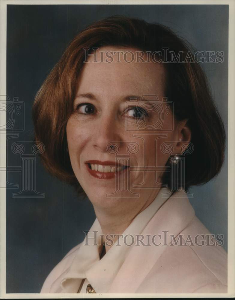 1999 Press Photo Susan Bischoff, Associate Editor of the Houston Chronicle- Historic Images