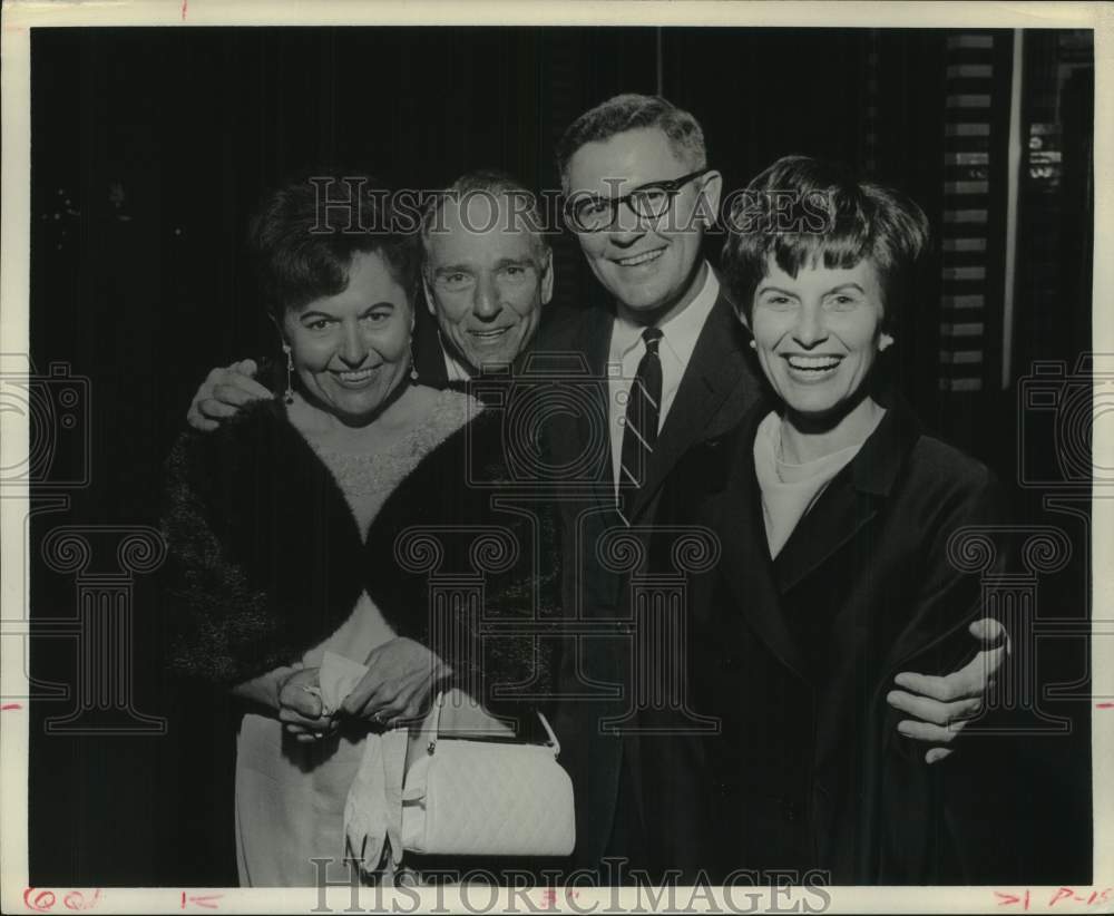 1967 Press Photo Clayte Binion and others at the Annual Gridiron Show