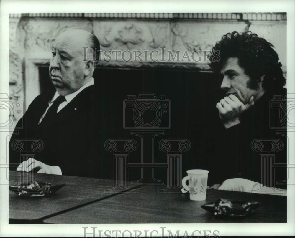 2003 Press Photo James Blue with Alfred Hitchcock - hca68970- Historic Images