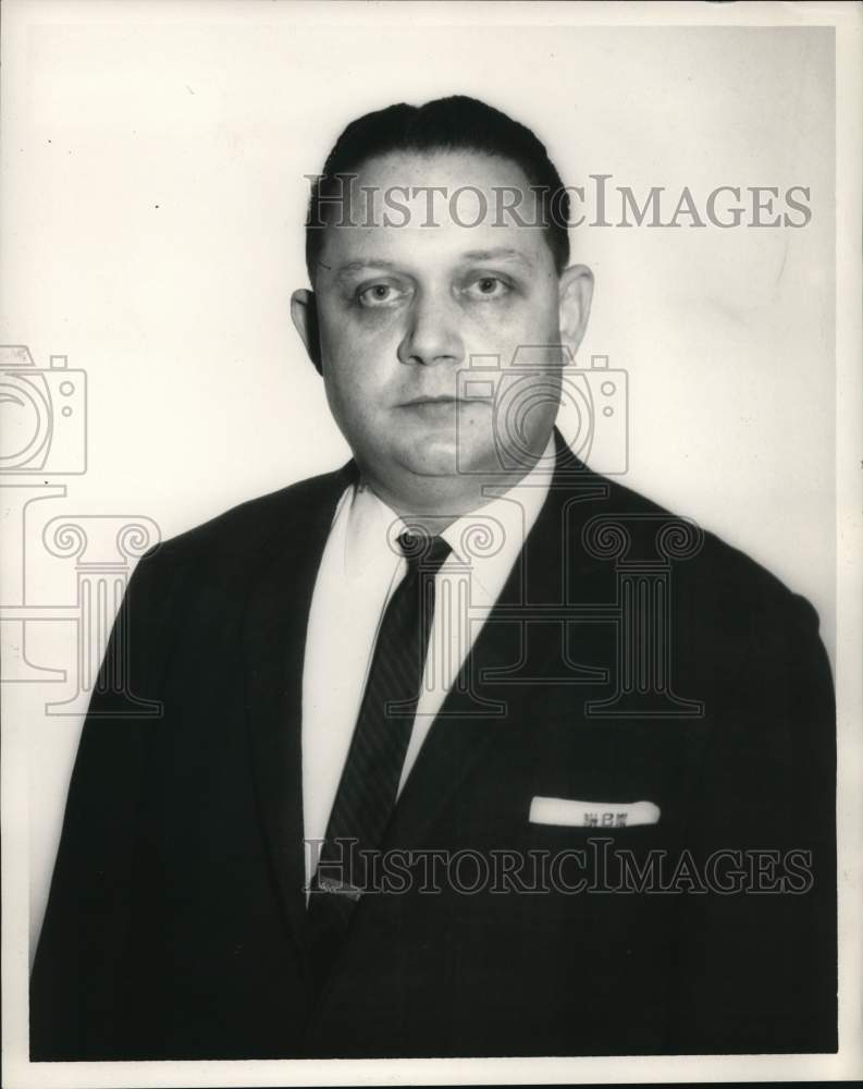 1964 Press Photo KTRH Sports Editor, Jay Barnes - hca76547- Historic Images