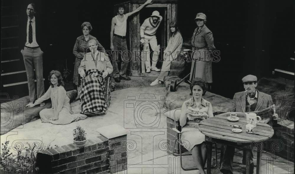 1983 Press Photo Actors Lavinia Bertram and Robin Herford in Various Roles- Historic Images