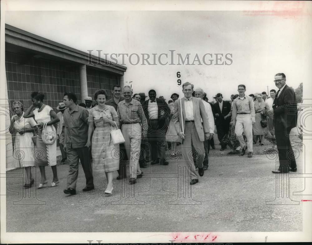 1960 Press Photo Members of the Harris County Democratic Convention - hca77153
